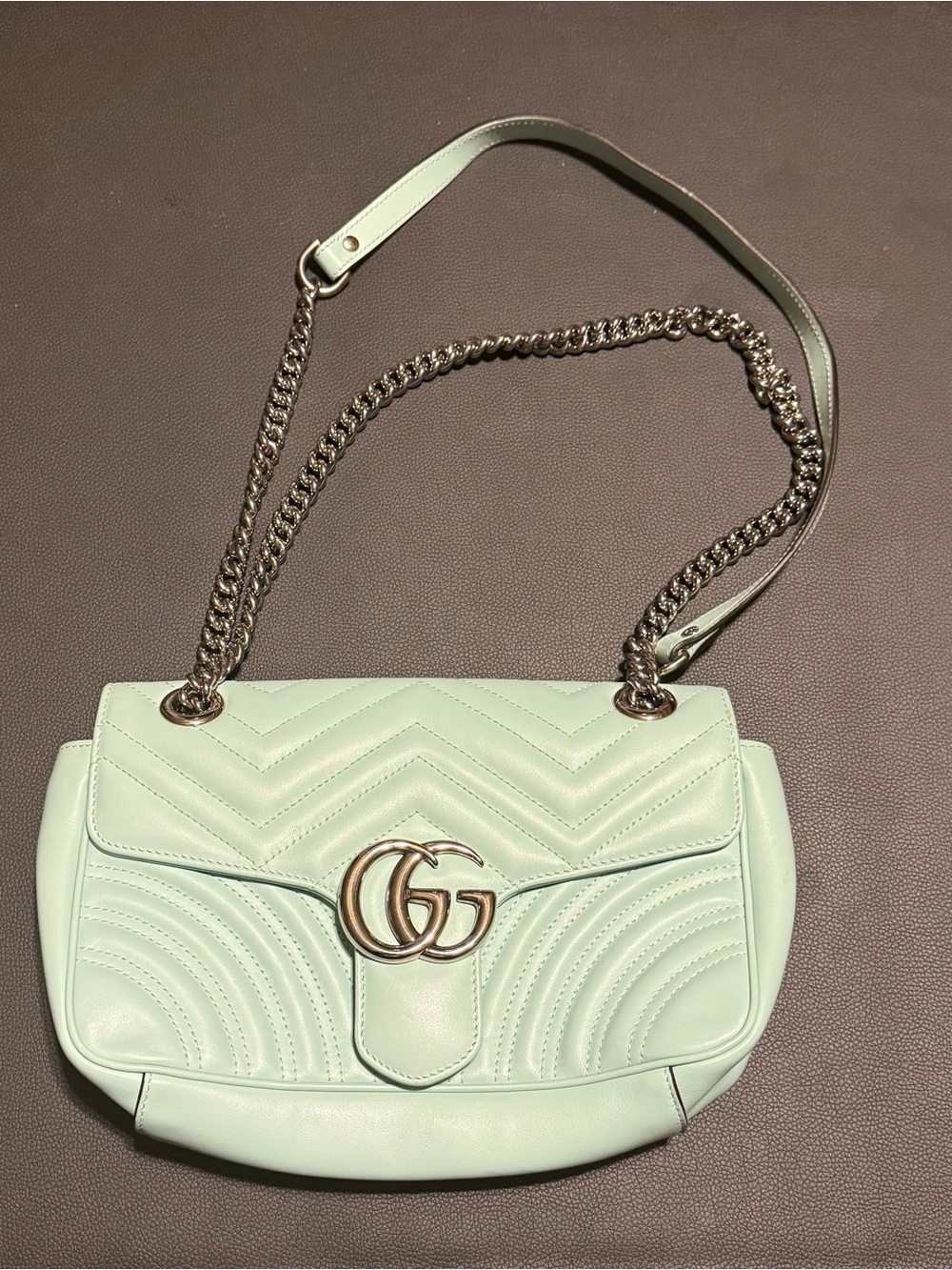 Gucci Small Shoulder Bag in Mint